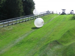credit: http://commons.wikimedia.org/wiki/File:Zorbing.jpg
