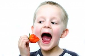 http://www.publicdomainpictures.net/view-image.php?image=39745&picture=happy-little-boy-eats-strawberries&large=1
